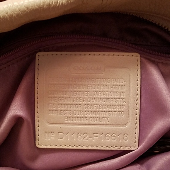 Coach leather slouch handbag - Picture 5 of 5